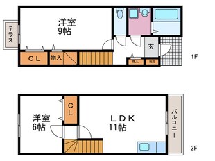 ヴィラ・バロックの物件間取画像